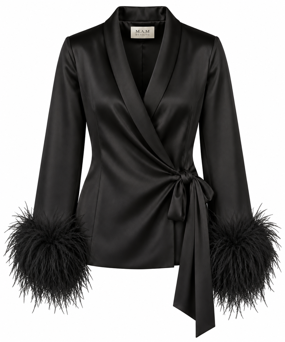 Sophia feather jacket